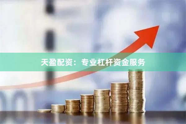 天盈配资：专业杠杆资金服务